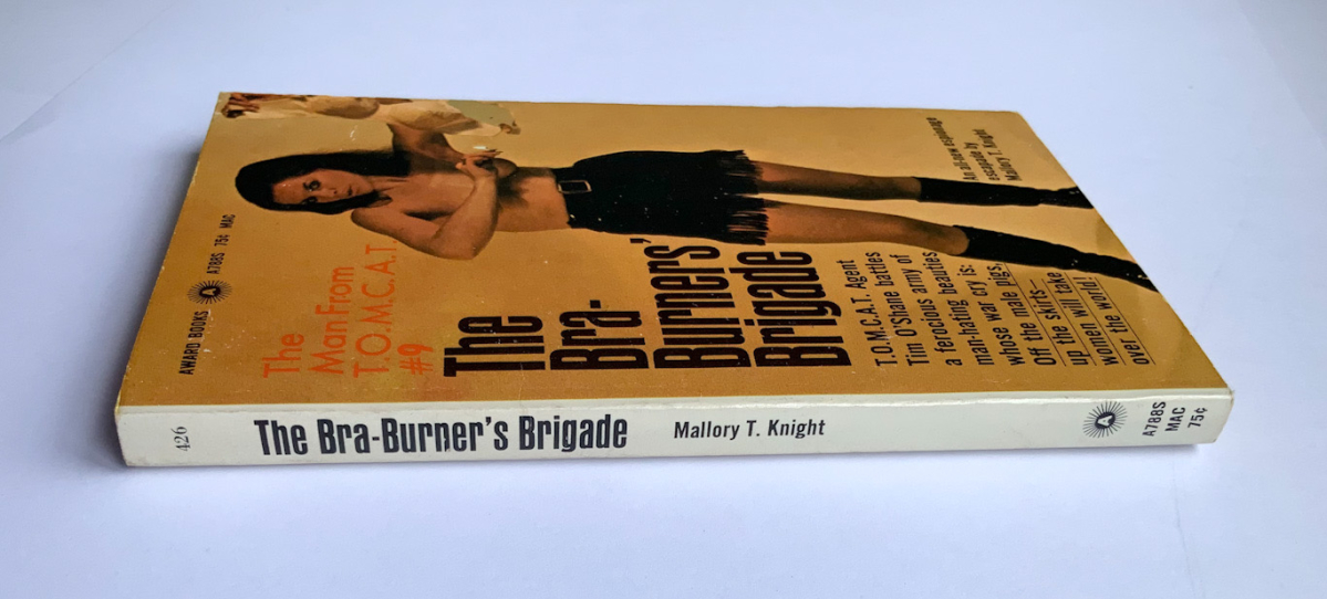 The Bra-Burners Brigade crime sleaze book 1971